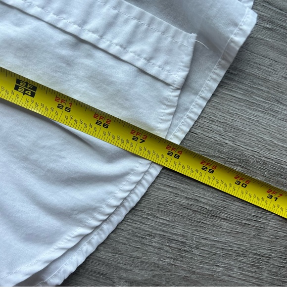 Abercrombie Oversized White Button Down Shirt Wonens Size Small - Picture 2 of 6